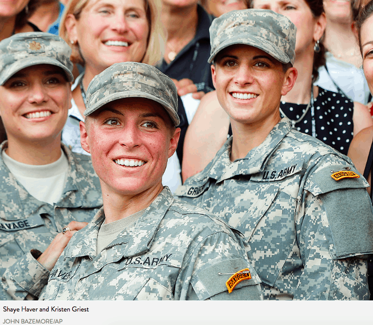 Griest and Haver, First Women to Complete Ranger School