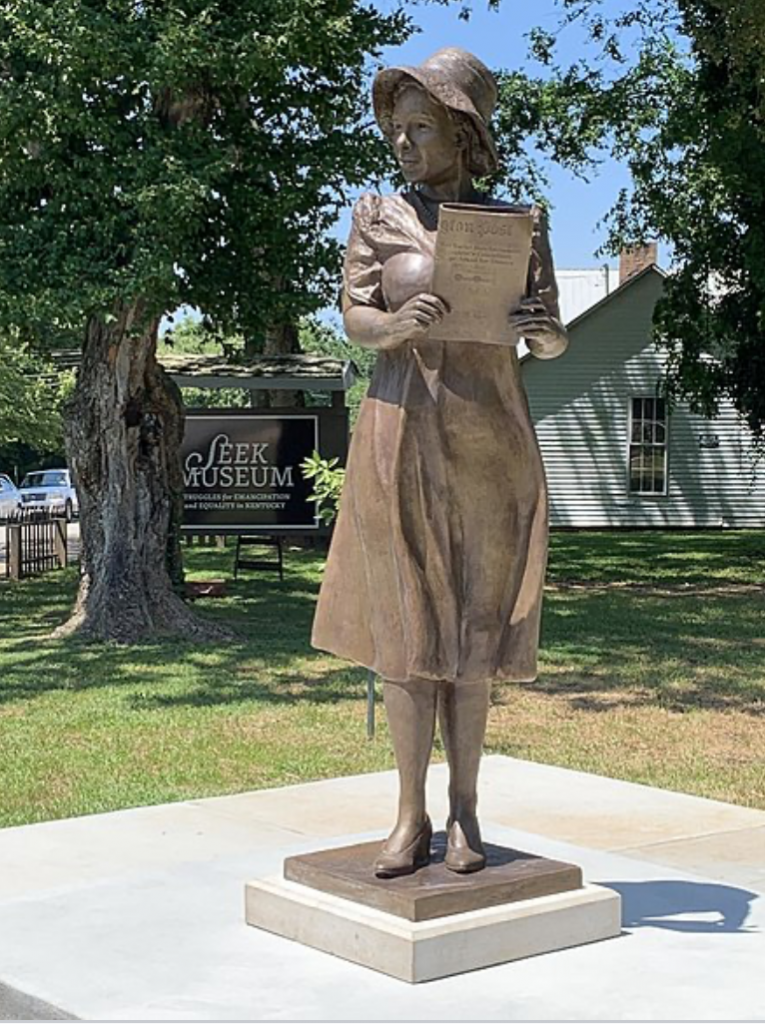Statue of Alice Dunnigan